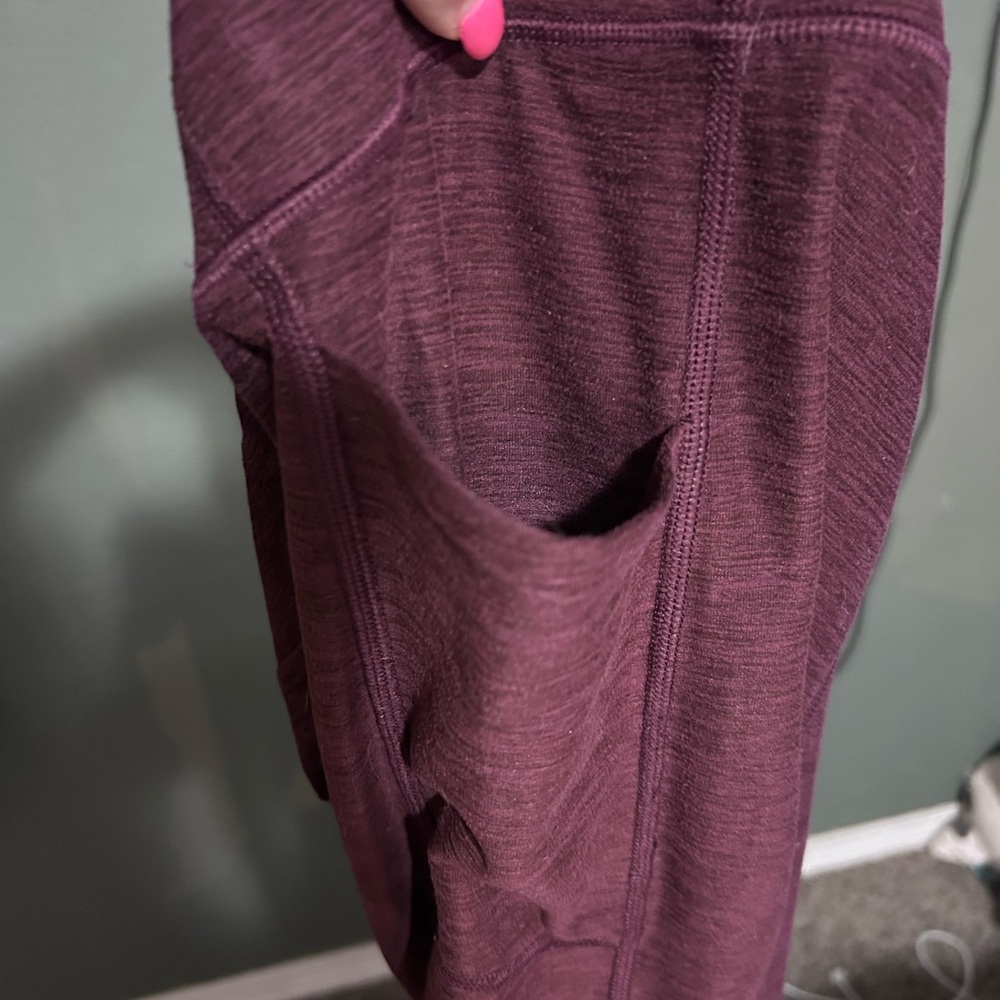 Purple Athletic Leggings